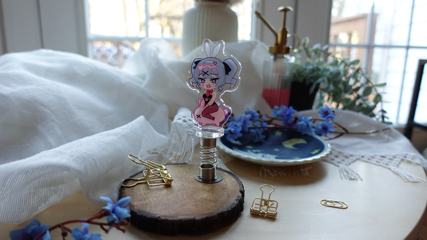 Charm-Rabbit Hole Miku Spring Standee