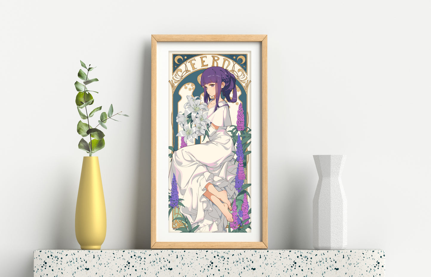Fern Art Nouveau