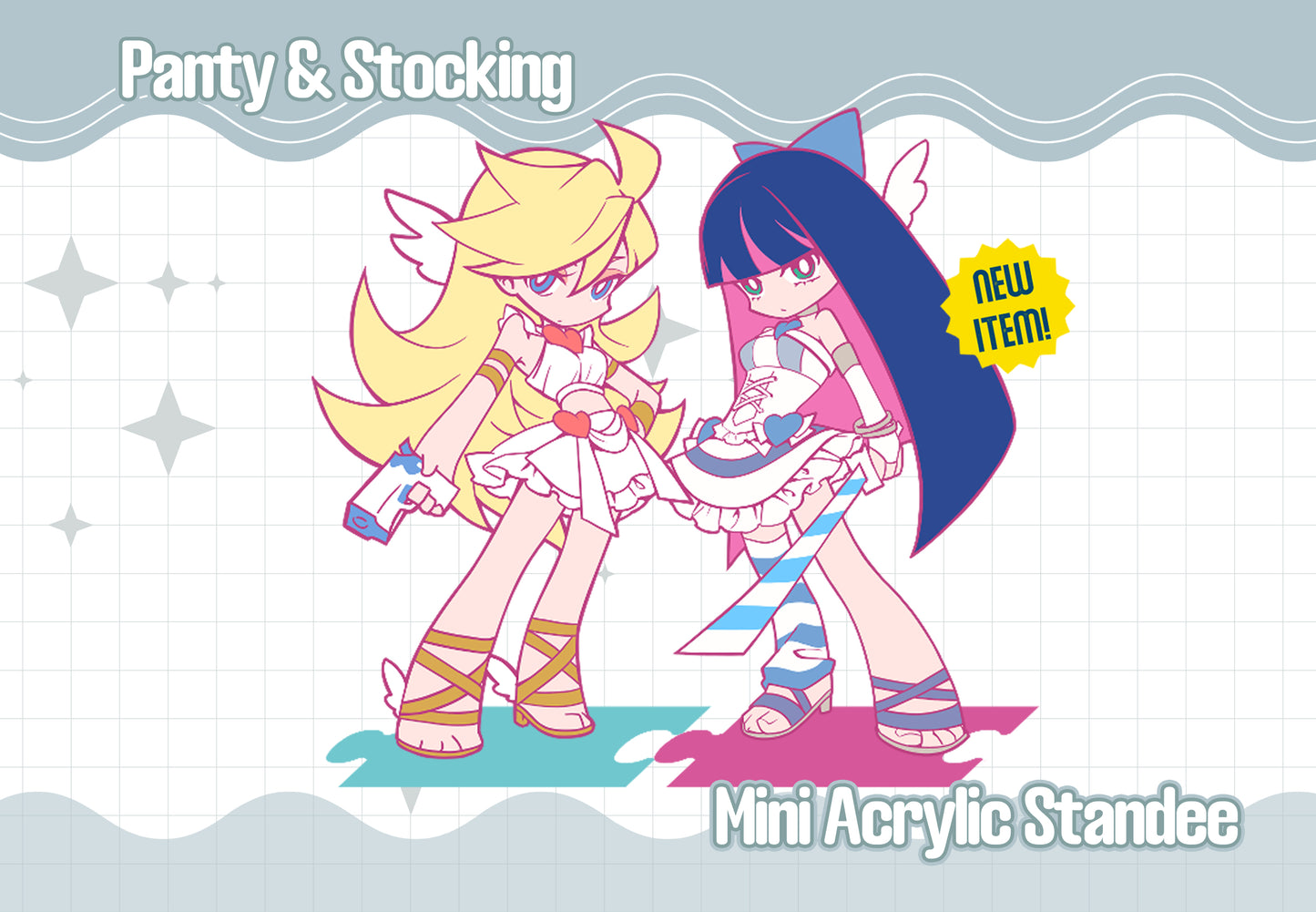 Charm-Panty Stocking Link Standee