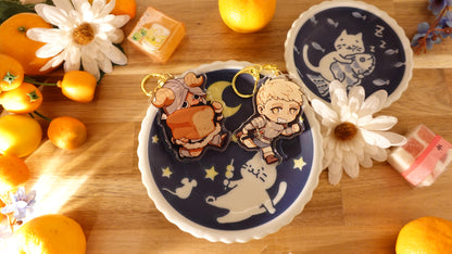 Charms-Dungeon Meshi Double Sided Epoxy