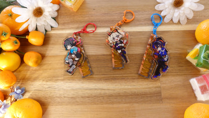 Charm-ZZZ Characters Wipeout charms