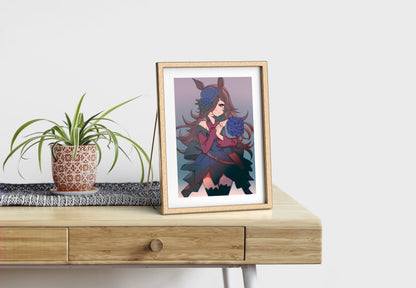 UMA Rice Shower Postcard