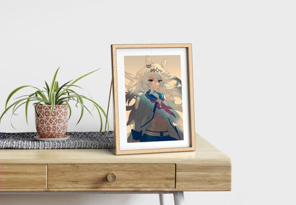 UMA Oguri Cap Postcard