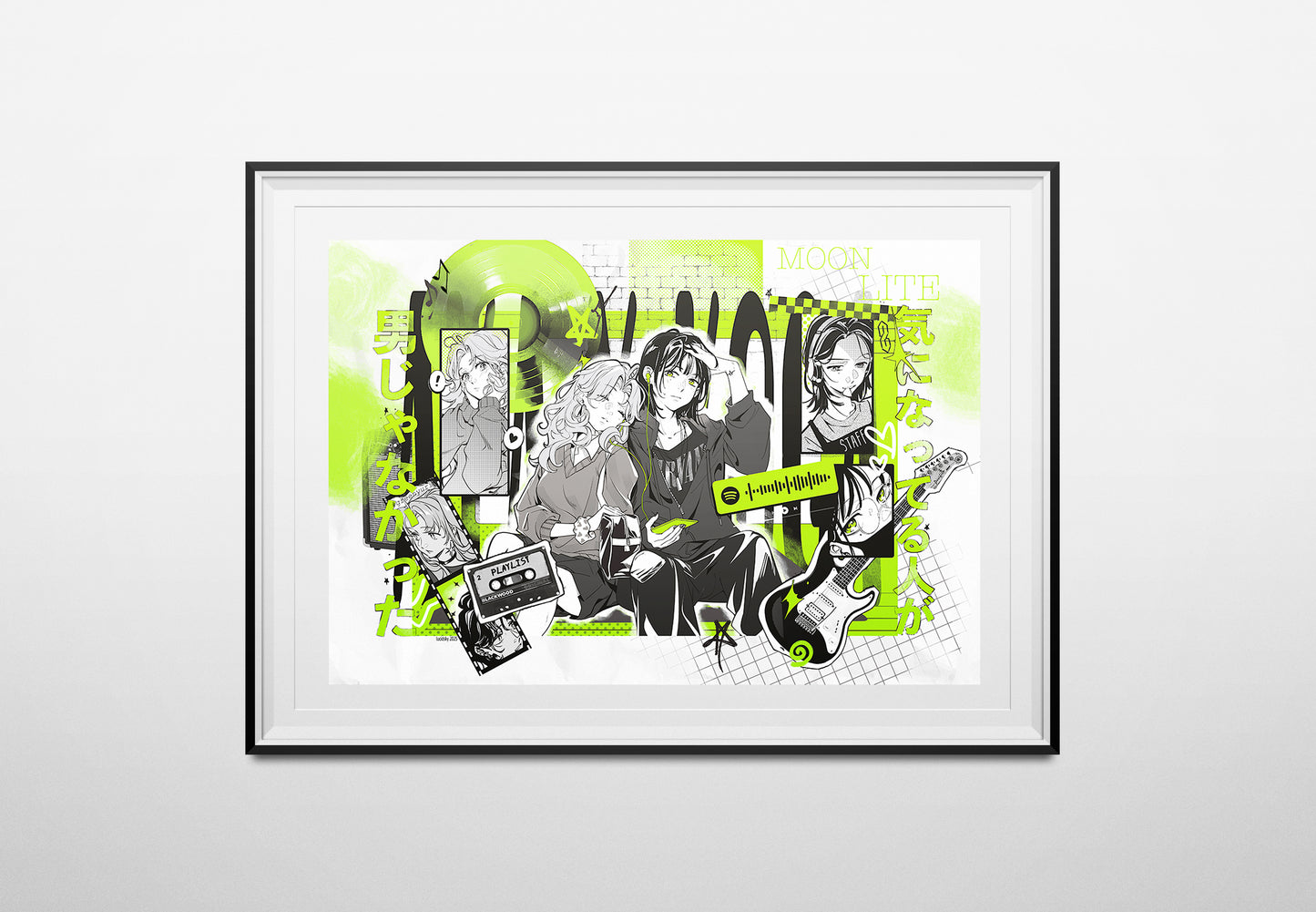 Green Yuri (The Guy She Was Interested in Wasn't a Guy at All)