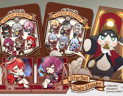 StarRail GACHA Train Standee