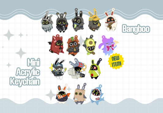 Charm-ZZZ Bangboo phone charms