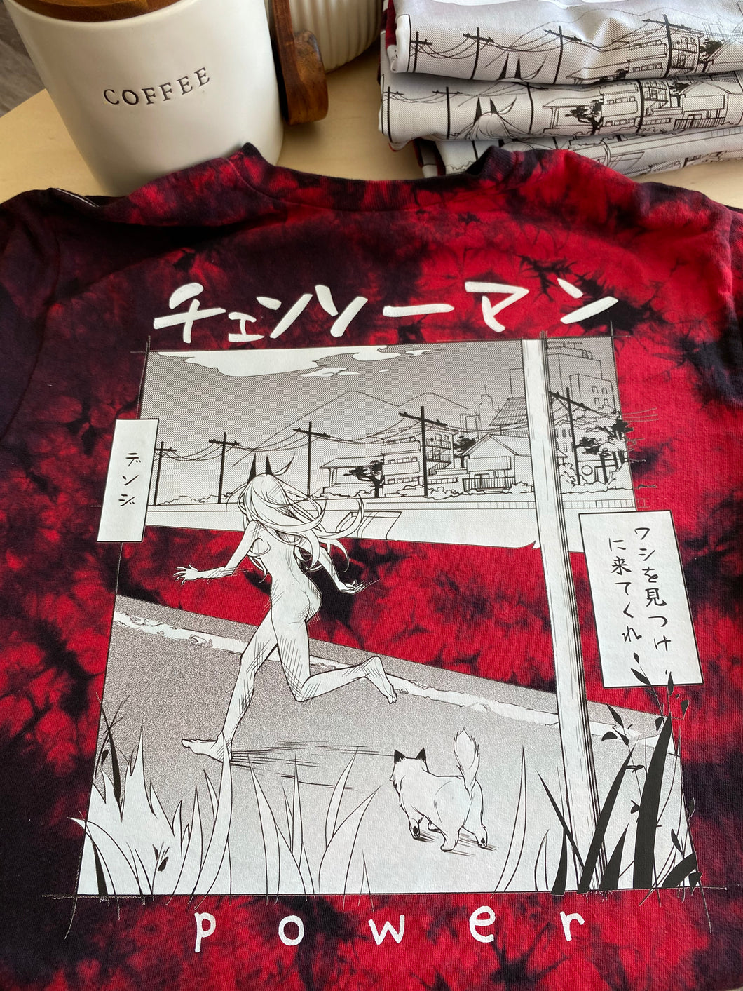Power Running Tie Dye Shirt (Pre-order)